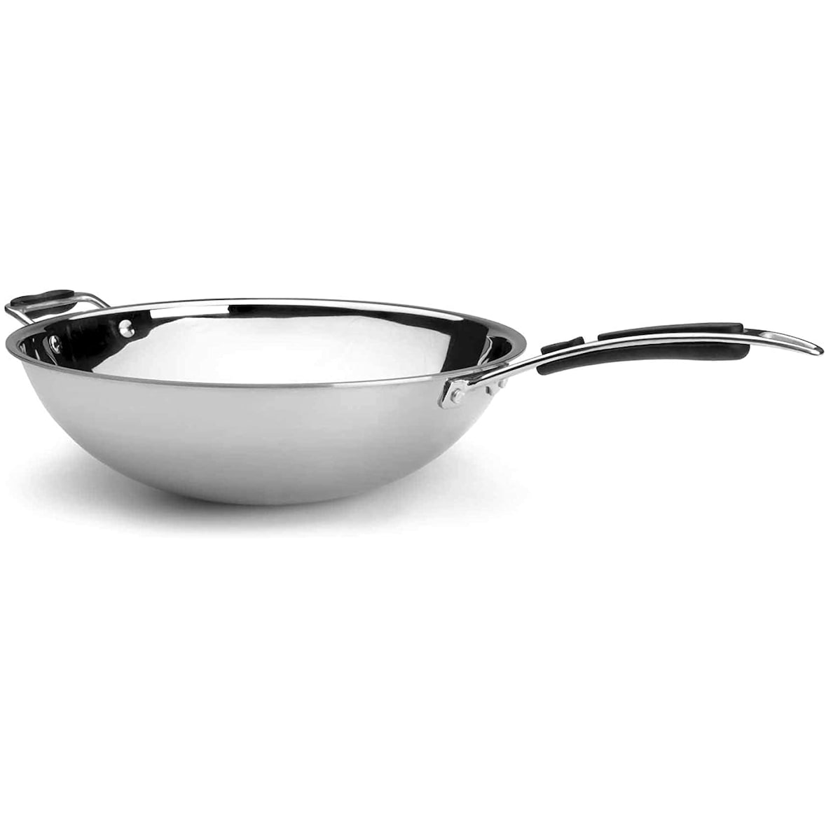 LACOR 53836 Tri Metal Wok Diameter 36 cm 5,5 L, ROESTVRIJ STAAL