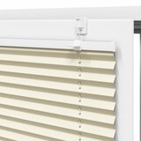 thumbnail of vidaXL Plissee Creme 115x150 cm Stoffbreite 114,4 cm Polyester