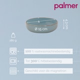 thumbnail of Palmer Schaal Antigo 15 cm 47 cl Hellblau Porzellan 2 Stück