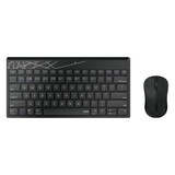 thumbnail of Rapoo 8000M kabelloses Tastatur-Maus Set QWERTZ schwarz
