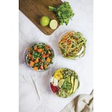 thumbnail of Composteerbare PLA-saladebakjes Serie 185 - Set van 300 - Vegware - l- W- S- h- PLA