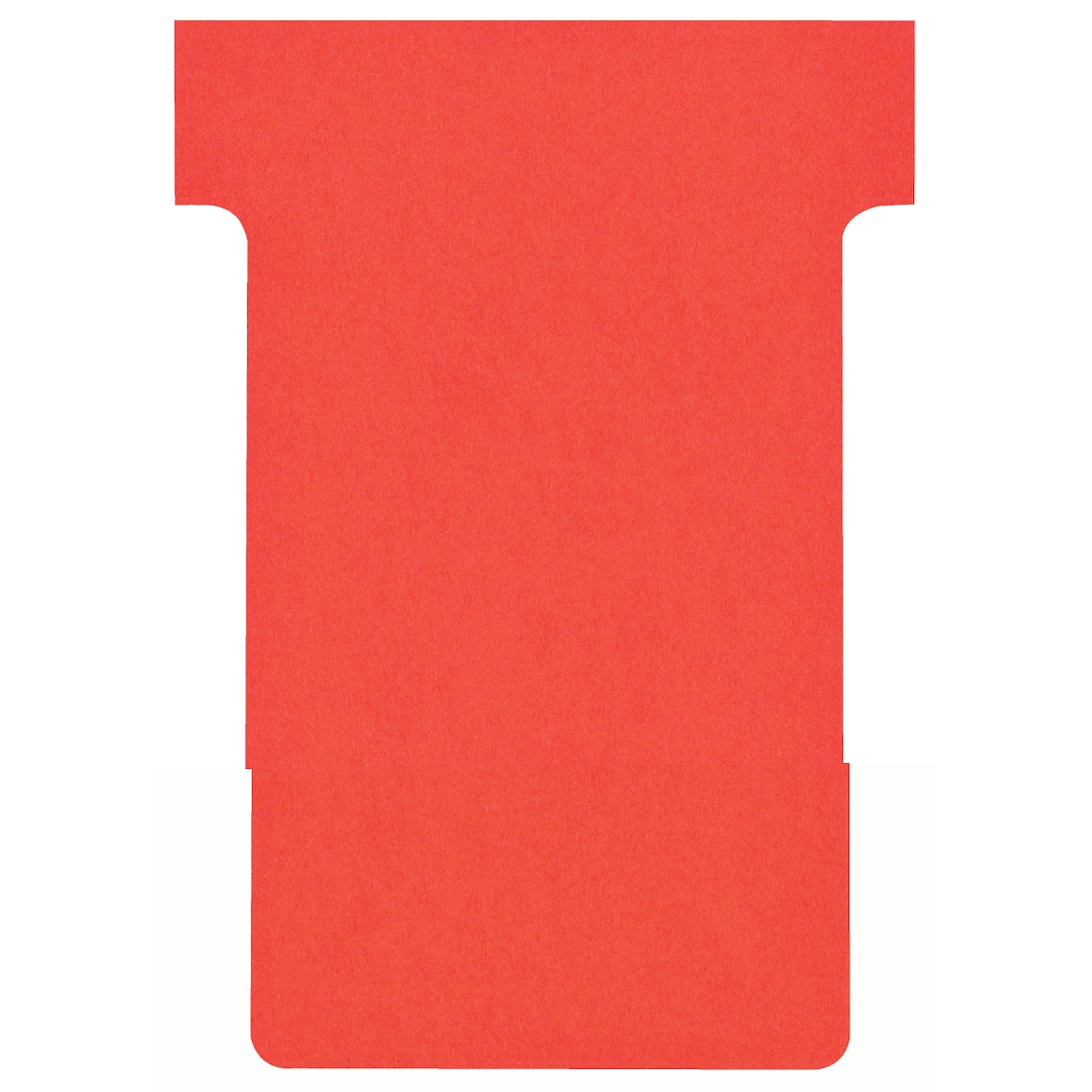 Nobo T-Steckkarten 3 Rot 6 x 8,5 cm 100 Stück