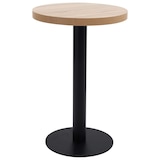 thumbnail of Hellbrauner Bistrotisch 50 cm MDF Nova Premium Modell