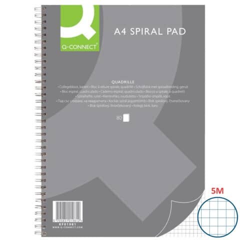 Collegeblock, A4, 80 Blatt, kariert