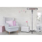 thumbnail of Heizstrahler mit modularem Fuß und stabiler Wandhalterung 800 Watt