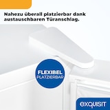 thumbnail of Exquisit Gefrierschrank, Tiefkühlschrank, Schnellgefrieren, 168 L, 4-Sterne-Gefrieren, Energieklasse D, Gefrierschrank gross, GS5230-HE-040D weiss