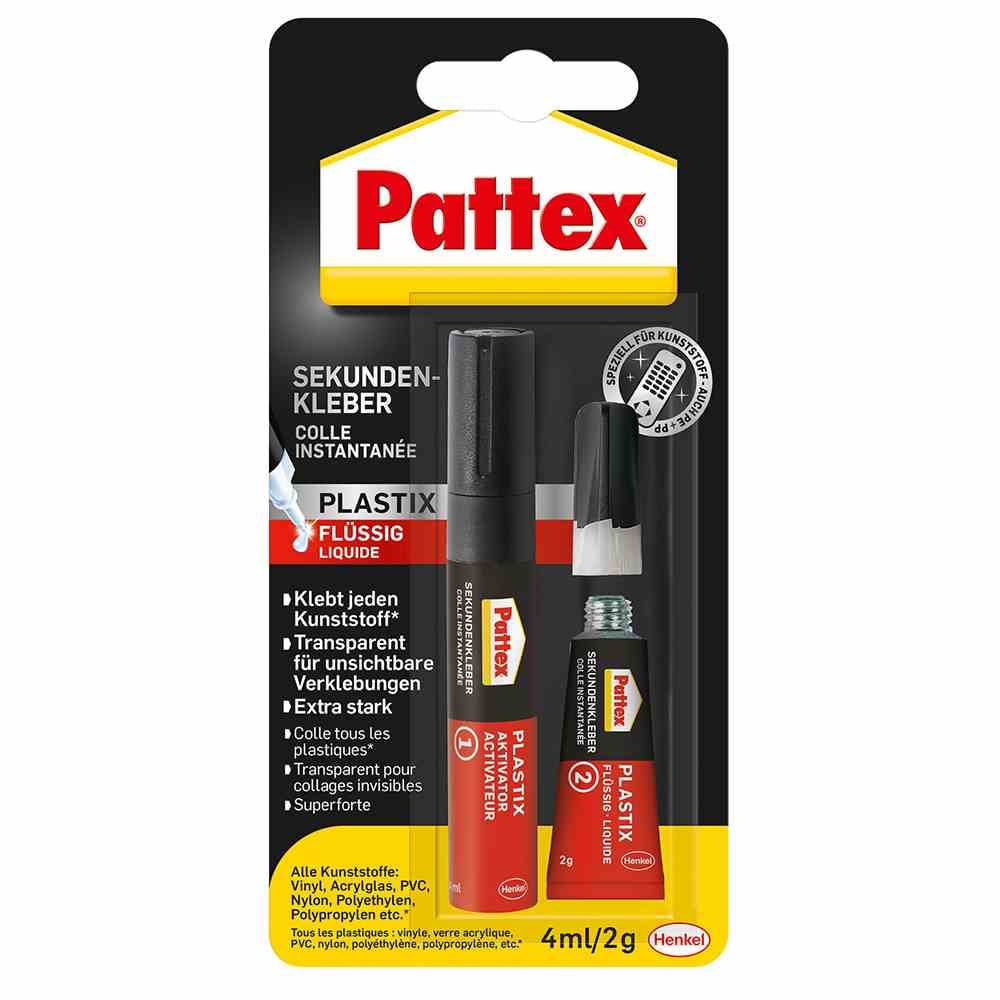 PATTEX PSA1C  Sekundenkleber Plastix Flüssig