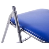 thumbnail of Set De 4 Sillas Plegables Felix Azul/plateado