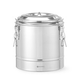 thumbnail of HENDI Isolierter tragbarer Behälter, Kitchen Line, 36L, Silber, ⌀400x(H)500mm