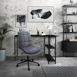 thumbnail of Stuhl Bürostuhl mit Rollen Schreibtischstuhl Kunstleder ergonomisch Drehstuhl