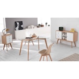 thumbnail of Carlotta - Silla en polipropileno ecopiel beige 4 piezas