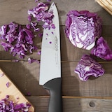 thumbnail of Arcos Cuchillo Cocinero, Hoja de Acero Inoxidable NITRUM de 200 mm, Mango inyectado en Polipropileno, Color negro