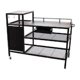 thumbnail of Chariot Pour Plancha - Acier Noir