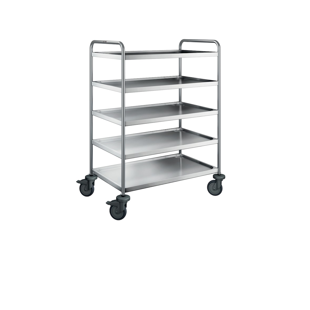 B.PRO Serveerwagen SW 9x6-5 met kunststoffen wielen.