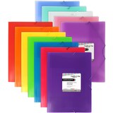 thumbnail of Conjunto de 6 pastas com elásticos em polipropileno, cor menta