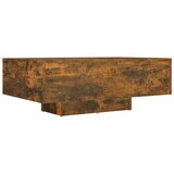 thumbnail of Mesa de centro madera contrachapada roble ahumado 85x55x31 cm