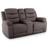 thumbnail of Kinosessel, 2er-Fernsehsessel mit Relaxfunktion, Liegefunktion Easy-Lift, Belastbarkeit je Sitzplatz 130 kg, Mikrofaser, in Beige, Raburg Pixx