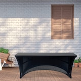 thumbnail of Capa elástica para mesa retangular 180 cm preta Aktive