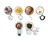 thumbnail of Kenwood Titanium Chef Baker KVC85.124SI Küchenmaschine, silber