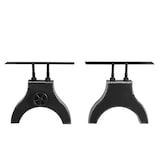 thumbnail of SIT Möbel Tischgestell | für Platten von 160 bis 240 cm | Metall schwarz | B 70 x T 12 x H 72 cm | 07114-44 | Serie TOPS & TABLES