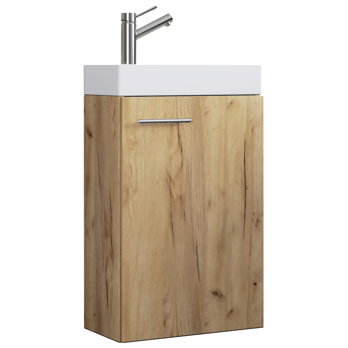 VCM Badmöbel Waschtisch Slito Honig-Eiche H. 60 x B. 41 x T. 22 cm