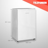 thumbnail of Telefunken CF-31-121-W Kühlschrank ohne Gefrierfach | Freistehend | 90 L Gesamt-Nutzinhalt | Temperaturregelung