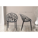 thumbnail of 4er Set stapelbare tuinstoelen Hope zwart