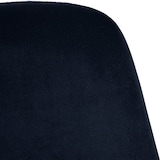 thumbnail of CLP Set van 2 eetkamerstoelen Victoria fluweel Fluweel HBT: 80x51x60 cm blauw