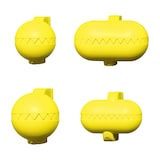 thumbnail of La Croquetera - Utensile multifunzione con 4 stampi intercambiabili in plastica per crocchette di colore giallo