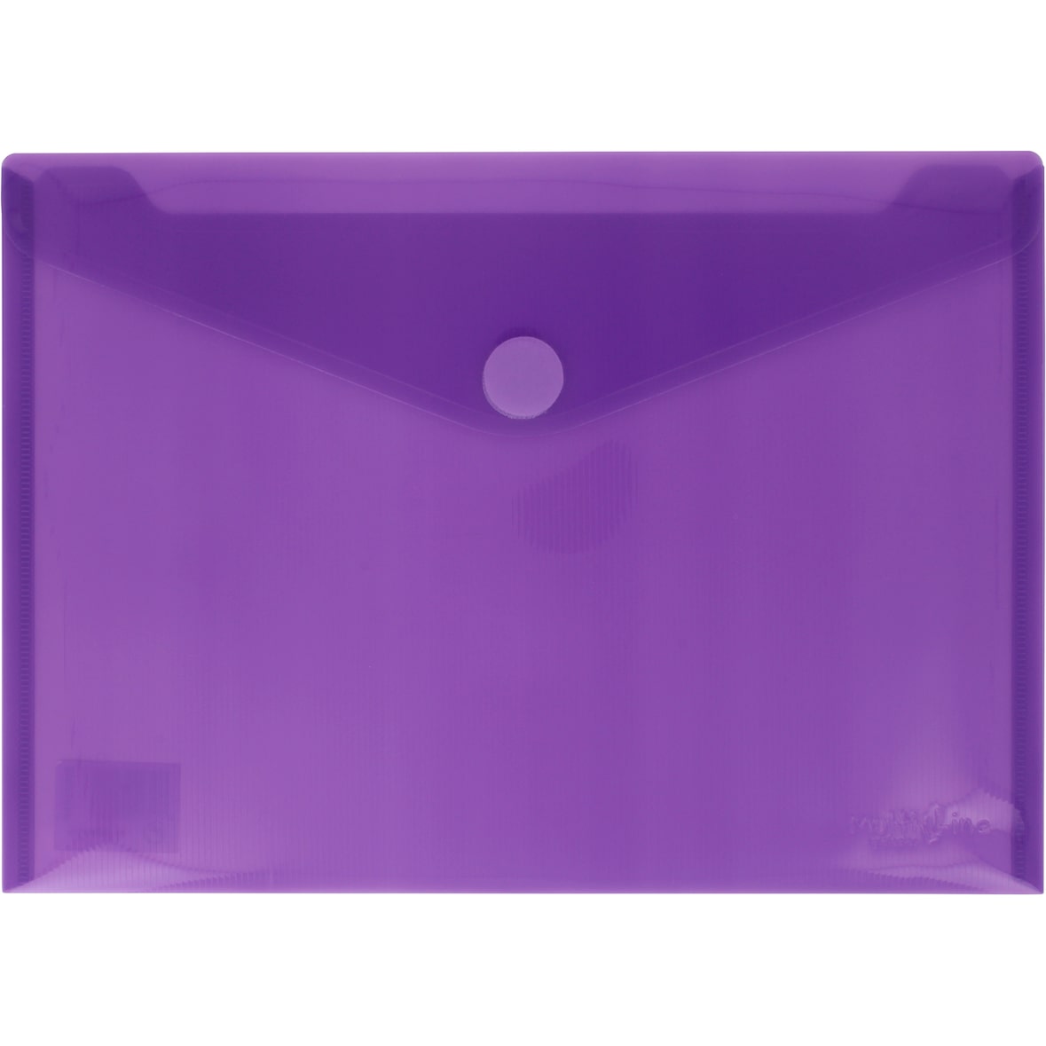 Pack 10 Sobres Polipropileno Tamaño Folio Plus (335x240 mm) Multiline Violeta