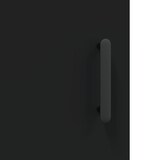 thumbnail of vidaXL Highboard Schwarz 69,5x34x180 cm Holzwerkstoff