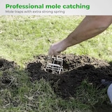 thumbnail of VerminBuster Mollenklem - 10 Stuks - Mollenverjager - Professionele Mollenvallen - Mollenbestrijding