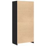 thumbnail of vidaXL Kleiderschrank Schwarz Eiche 90x52x200 cm Holzwerkstoff