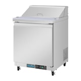 thumbnail of Polar U-Serie Einzeltür Mega Top Prep Thekenkühlschrank 154 Liter