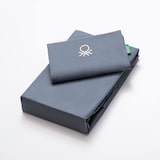 thumbnail of Benetton - Conjunto de cama de 3 peças: capa de edredom 260x240 cm, 2 fronhas 63x63 cm