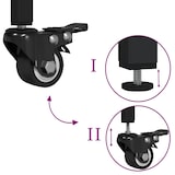 thumbnail of vidaXL Keukentrolley 60x41x76 bewerkt hout grijs sonoma eikenkleurig