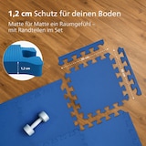 thumbnail of Tappetini di protezione per pavimenti 30x30 cm blu/set da 36 pezzi