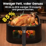 thumbnail of 9L XL Heißluftfritteuse Airfryer mit Sichtfenster & Touchscreen, 360° Heißluft-Technologie, LED-Anzeige, 9 Programme, 2350W, fettarm & ohne Öl
