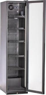 thumbnail of Glastürkühlschrank KBS 327 G Slim schwarz