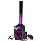 thumbnail of Enceinte de soirée Pickering Solo-Array Sono DJ Karaoké 400W LED - AUX/USB/BT/TWS/PC +2 Micros + Jeu lumière Ovni