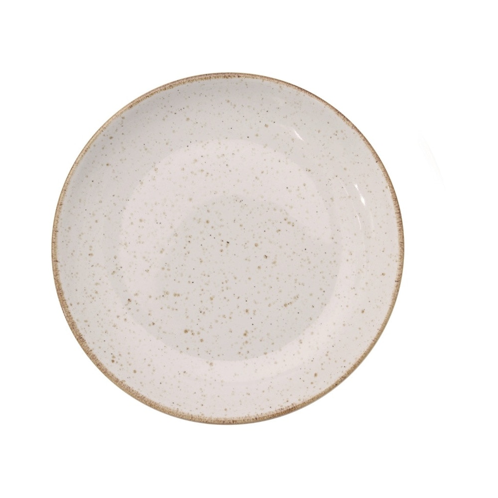Java Barley Cream Coupe bord Ø 32 cm Sango Ceramics Pak van 6