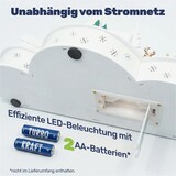 thumbnail of Beleuchtete LED Weihnachtsstadt mit Rentieren Weihnachtsdeko