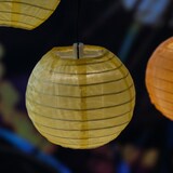 thumbnail of LED Solar Lichterkette Lampion 10 bunte Lampions Garten Balkon Terrasse L: 4,5m