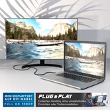 thumbnail of CSL Mini DisplayPort zu DVI Video-Kabel, miniDP Monitor Adapter Kabel, für Apple, PC's & Notebooks - 2m