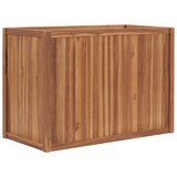 thumbnail of vidaXL Hochbeet 100×50×70 cm Massivholz Teak