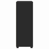 thumbnail of vidaXL Badkamer Kast met lade Zwart 72,5 x 36,5 x 100 cm Bewerkt hout