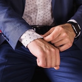 thumbnail of Relaxdays Hosenbügel 12er Set, rutschfest, Kleiderbügel für Hosen, gummiert aus Metall, platzsparend, 18 cm, schwarz