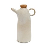 thumbnail of Bazar Bizar Olijfoliefles van steengoed 14.5x8.5x19.5 cm wit - Set van 4