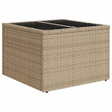 thumbnail of vidaXL Garten-Sofa-Set mit Kissen 8 pcs Beige und Weiß Poly Rattan