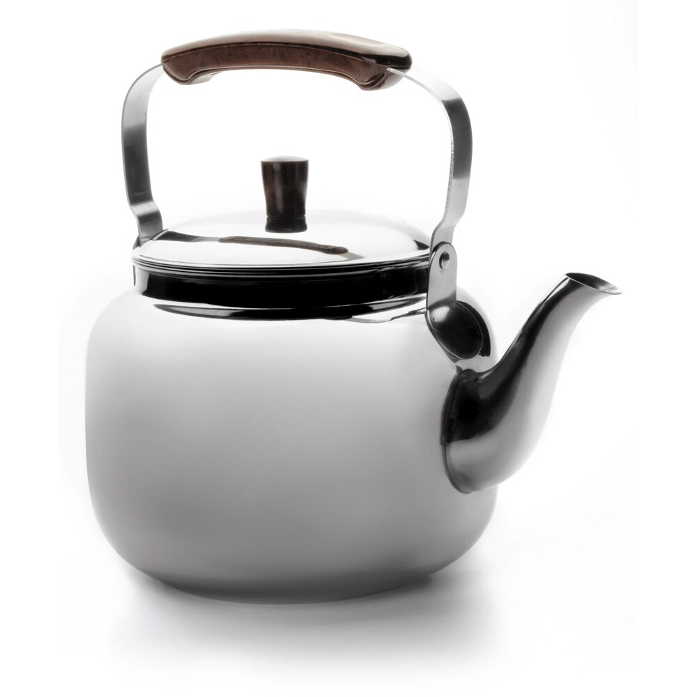 Bouilloire en inox Pava 1 litre -  100.00 cl Argent / Métallique  Acier Inoxydable (inox  Lacor 17.00x18.50 cm